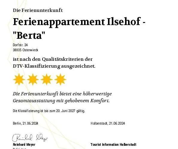 Lejlighed Ilsehof Berta Osterwieck